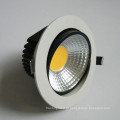 5w profissional iluminação cob dimmable levou downlight